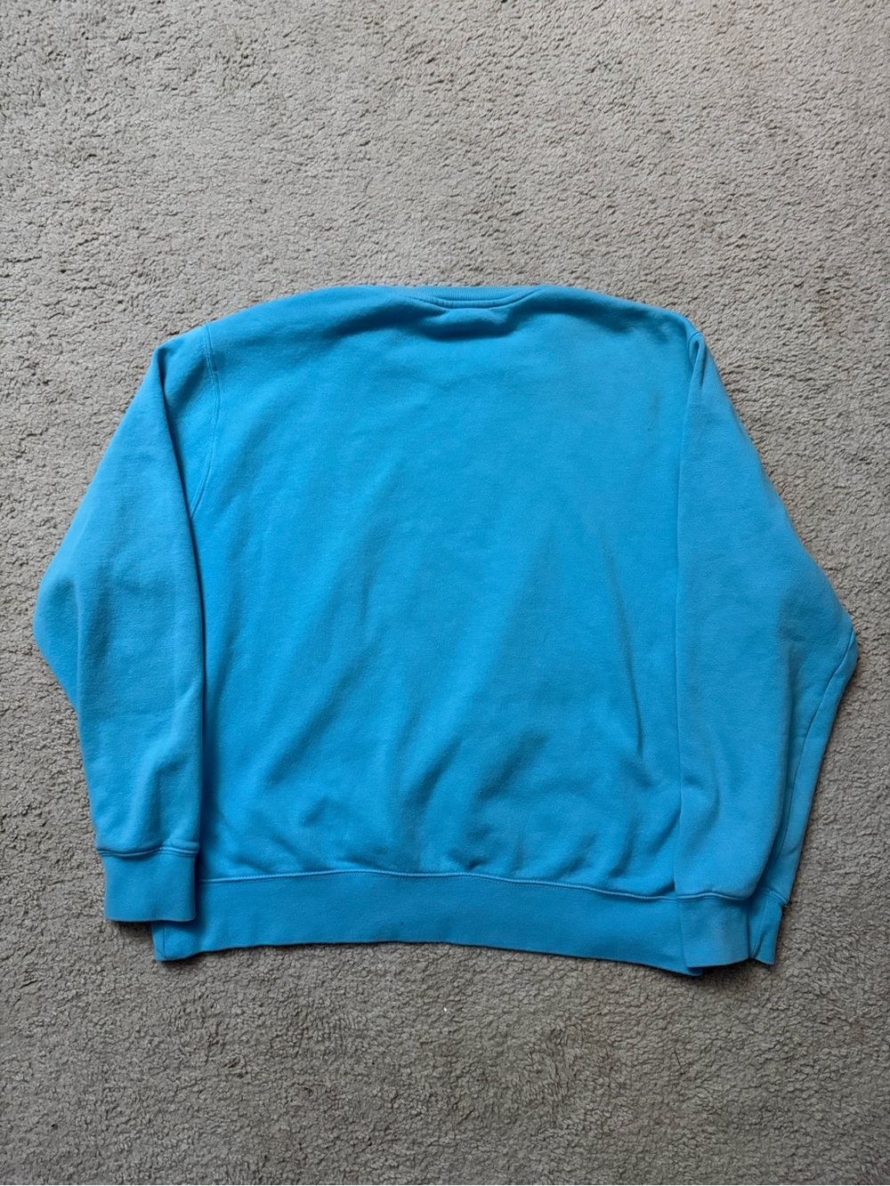 Nike Men’s Crewneck Sweatshirt - Turquoise Blue - Picture 2 of 4